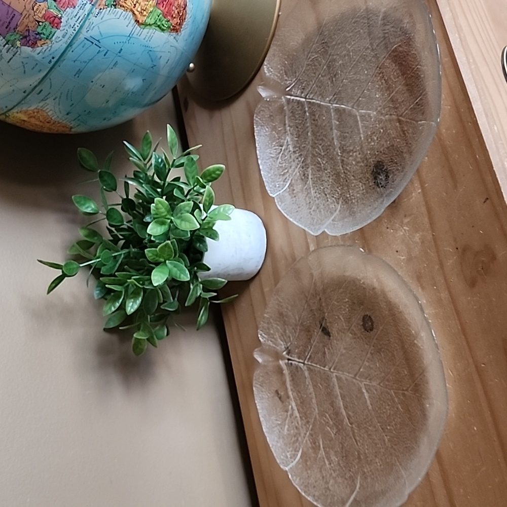 Arcoroc ASPEN Leaf Pattern Plates